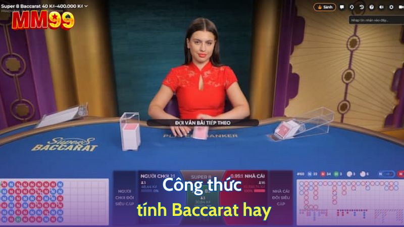 Công thức tính Baccarat hay 