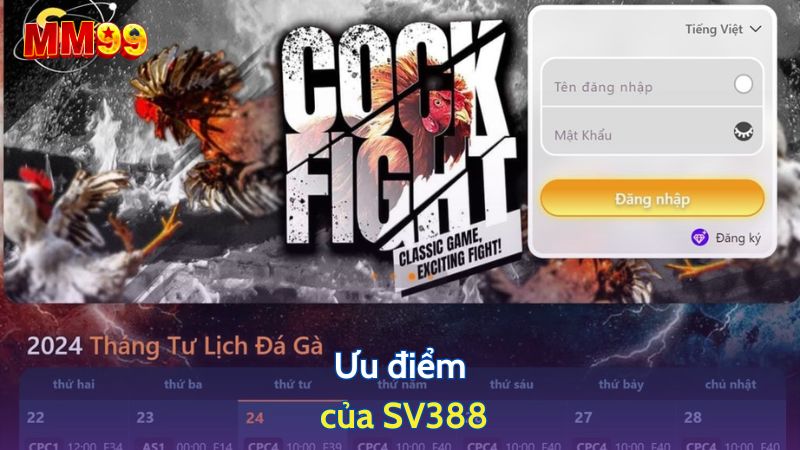 Ưu điểm của SV388